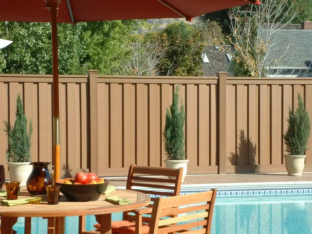 Composite Fencing installed by Superior Fence & Rail of Wilmington