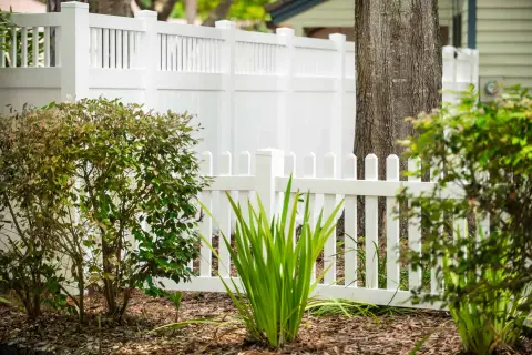 Vinyl Fencing installed in the Wilmington area